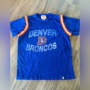 Women's '47 Royal Denver Broncos T-Shirt  Blue T-Shirt Small
